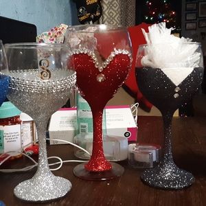 Wedding wineglasses and more